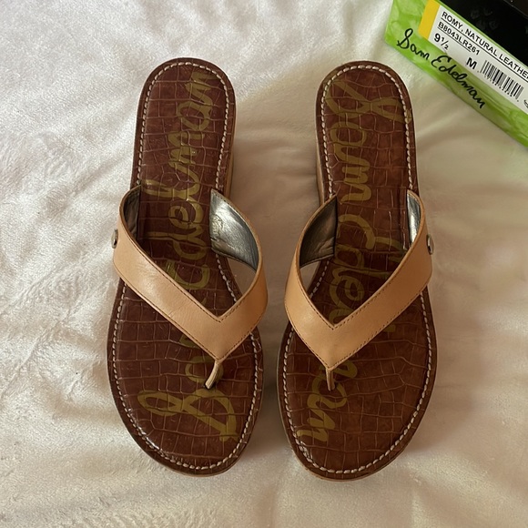 Sam Edelman Romy Natural Leather - Picture 2 of 5